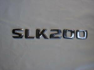  неоригинальный товар эмблема SLK200 Benz R170