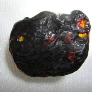 天然石 琥珀、アンバー 桃 撫順市産 ペンダントトップ  の画像2