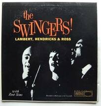 ◆ LAMBERT, HENDRICKS & ROSS / The Swingers! ◆ World Pacific WP-1264 (black:dg) ◆ A_画像1