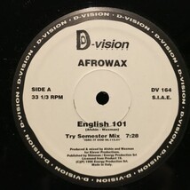 Afrowax / English 101_画像1