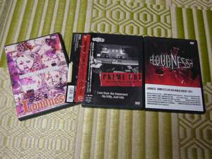 ラウドネス LIVE DVD 3枚 / LOUDNESS 高埼 晃 アースシェイカー