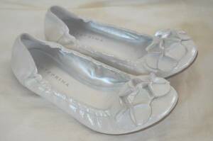  prompt decision!ANTEPRIMA silver color pumps 22 1/2