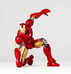  спецэффекты Revoltech [ Ironman ] Mark 6 Avengers Kaiyodo 