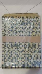  green block pattern flat sack paper bag 100 sheets 18x26