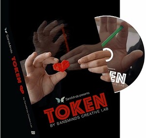 即決■ストローがハートの形に■Token (DVD and Gimmick)