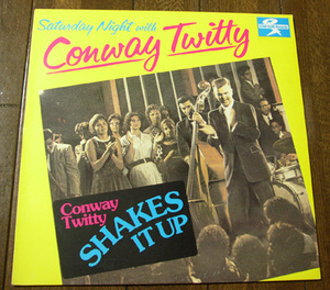 Conway Twitty - SHAKES IT UP - LP /50s,ロカビリー,Maybe Baby,Lonely Blue Boy,Hey Miss Ruby,Hey Little Lucy,MGM,STAR-CLUB RECORDS