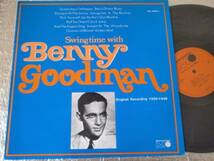 LP　SWINGTIME WITH BENNY GOODMANN/ベニーグッドマン_画像1