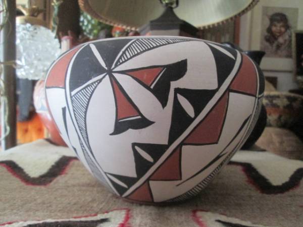 新品 アコマ　Acoma　ポッテリー　猫　ネコ　陶器　ネイティブアメリカン Acoma bird pottery - Etsy 日本