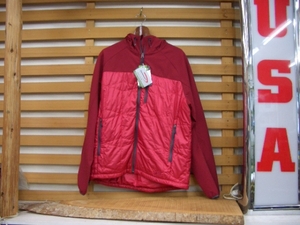 REI MEN'S MONT RANGE JACKET/ L寸 / 赤×ワイン