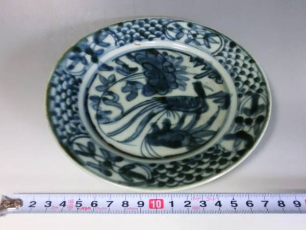 皿■安南呉須魚紋 染付 青華 花唐草 古玩 唐物 中国 古美術 時代物 骨董品■ 楽天市場】中国古玩 / 唐物○青花唐草文平皿○中型皿 | 染付