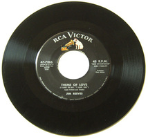 45rpm/ JIM REEVES - BLUE BOY / THEME OF LOVE /50's,カントリー,C&W,RCA,_画像1