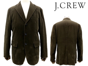 A-970★J CREW ジェイクルー★秋冬 正規品 ブラウン カシミア混 コーデュロイ ジャケット ブレザー 40