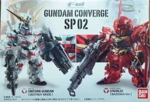 FWガンダムコンバージSP2 ユニコーン シナンジュ新品未開封