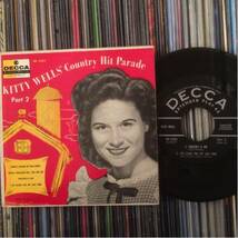 US Orig KITTY WELLS 7ep Part 2 DECCA ED-2362_画像1