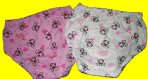  for girl underwear .. Chan : Heart pattern *115~125.