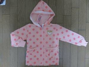 [ new goods ]CUTE PARADISE race attaching polka dot parka 110