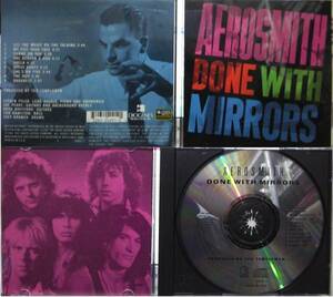 Aerosmith DONE WITH MIRRORS(GEFFEN GOLD LINE),GEMS(CANADA),LIVE WORLD,TOYS IN THE ATTIC