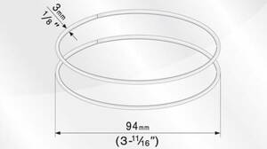 s Ise i nylon ring pushed . for nylon ring CFR-S