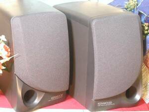 [ powerful sound ]**KENWOOD made,SG-F3 compact speaker pair * is good sound quality * compact ** Kenwood 