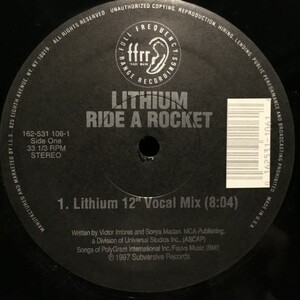 Lithium / Ride A Rocket