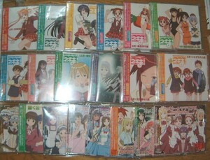 [ Mahou Sensei Negima!] Cara CD21 листов set Park tio- карта имеется 