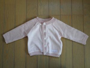  Petit Bateau * розовый. теплый прекрасное качество кардиган *67