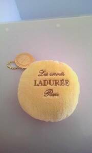 【未使用品】ラデュレ マカロンポーチ イエロー　LADUREE