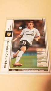 ☆WCCF2013-2014☆13-14☆265☆白☆フェデリコ・カルタビア☆バレンシアCF☆Federico Cartabia☆Valencia CF☆