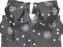新品即決！女性yukata用、地紋柄結び帯３－６５_画像1