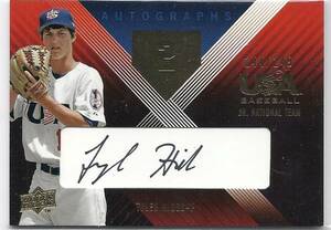 2008 UD USA Tyler Hibbs Auto /249