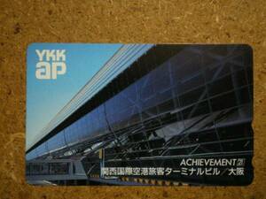 hi/BK1・航空 関西国際空港旅客ターミナルビル YKK テレカ