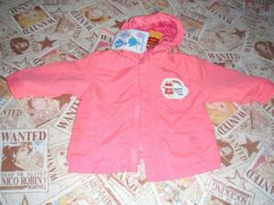 0 new goods! Anpanman 3WAY jacket pink 80cm0