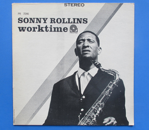 ◆SONNY ROLLINS/WORKTIME◆PRESTIGE RECORDS 米!深溝