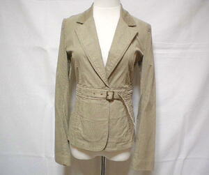  Tsumori Chisato * corduroy jacket * new goods * beige *1S