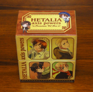 ヘタリア Axis Powers キャラクターCD 初回版全8巻＋収納BOX