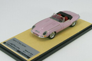 TM 1/43 ジャガー Eタイプ スパイダー 1961 ピンク E-type 限定