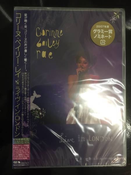 新品未開封☆コリーヌ・ベイリー・レイ.,ライヴDVD(2007/02/14)/<TOBW3315>:
