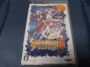 新品 PSP サモンナイト5 初回版