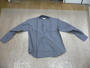 ★★ CERRUTI1881純正品 長袖シャツ シルバー41/16 ★