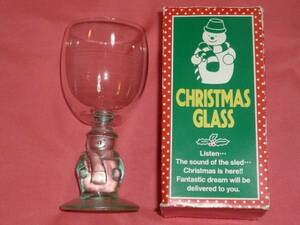  ultra rare! Kentucky Fried Chicken snowman glass ( not for sale )