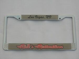 Rick'sRestorations LPF ライセンスプレートフレーム usdm アメリカンビンテージ リック レストアレーション US仕様