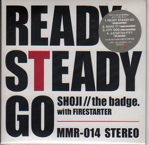 入手困難/新品/未開封/POWER POPめんたいビート/SHOJI//THE BADGE,With FIRESTARTER/Ready Steady Go 