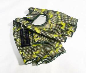  driving gloves gloves / camouflage -ju mesh material / rare pattern M