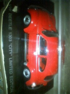 EAGLE 1/43 VW BEETLE ビートル 1303 CITY LIMITED EDITION (レッド)