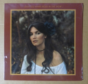 EMMYLOU HARRIS「ROSES IN THE SNOW」米ORIG[初回WB横線]シュリンク美品