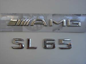 エンブレム商品　AMG+SL６５　セット販売　ベンツSR２３０