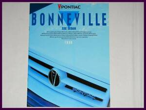 *1990 year * Pontiac * Bonneville Japanese catalog *