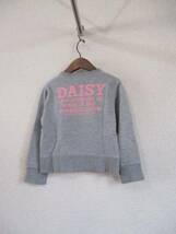 DAISYLOVERSグレー薄手トレーナー サイズ120（USED）62316_画像3