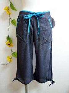 [ new goods ]. fitness pants { gray blue /L}. sweat speed .