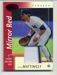 【ジャージ】02 Leaf Certified #27 Don Mattingly 015/150